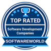 Top rateed by softwareworld Custom-Software-Development-Companies